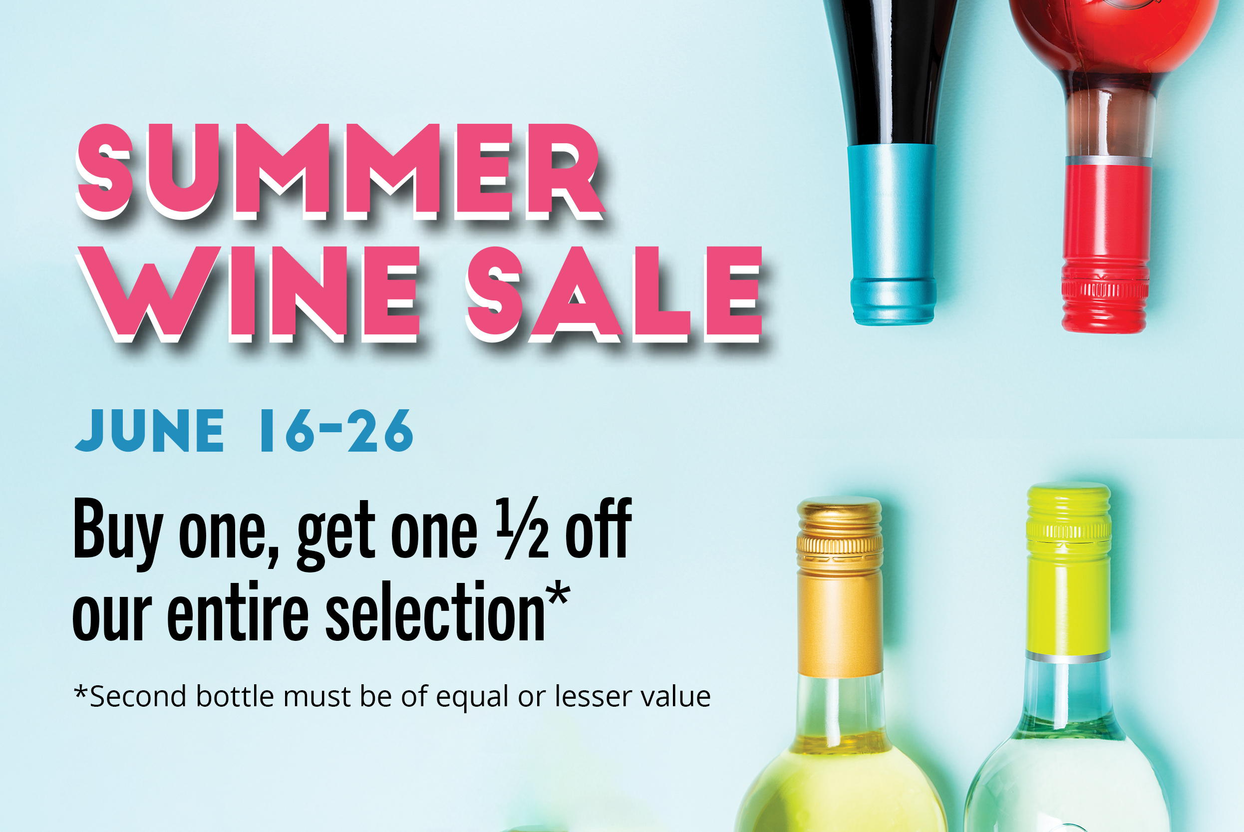 Summer Wine Sale