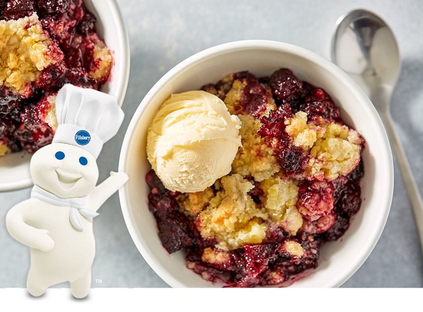 Easy Blackberry Cobbler
