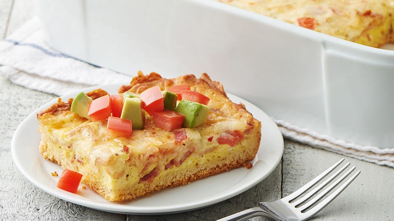 Cheesy California Breakfast Casserole