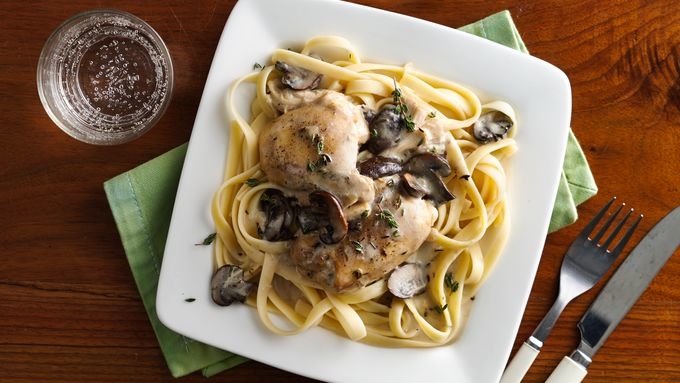 Slow-Cooker Creamy Chicken Marsala
