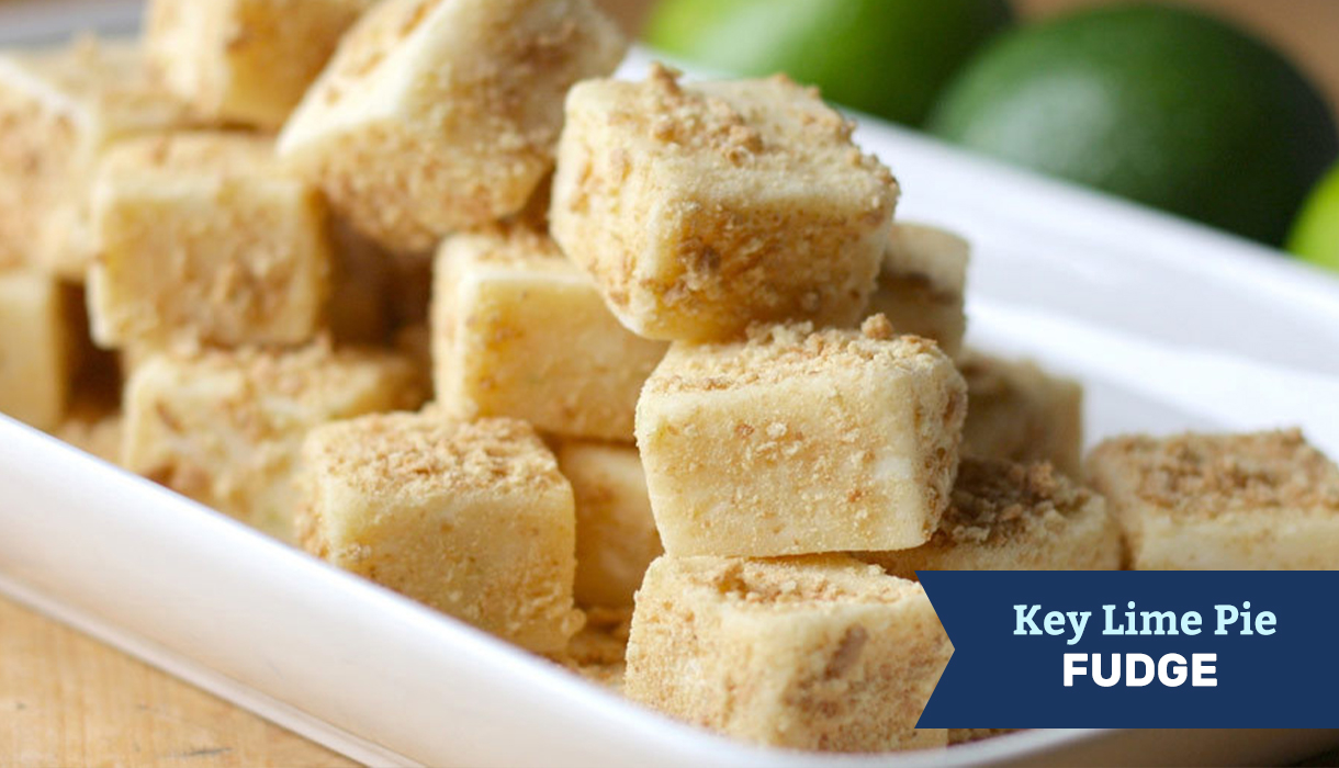 Key Lime Pie Fudge