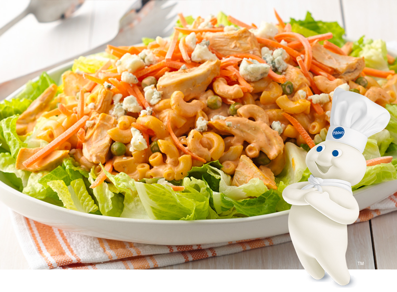 Buffalo Chicken Pasta Salad