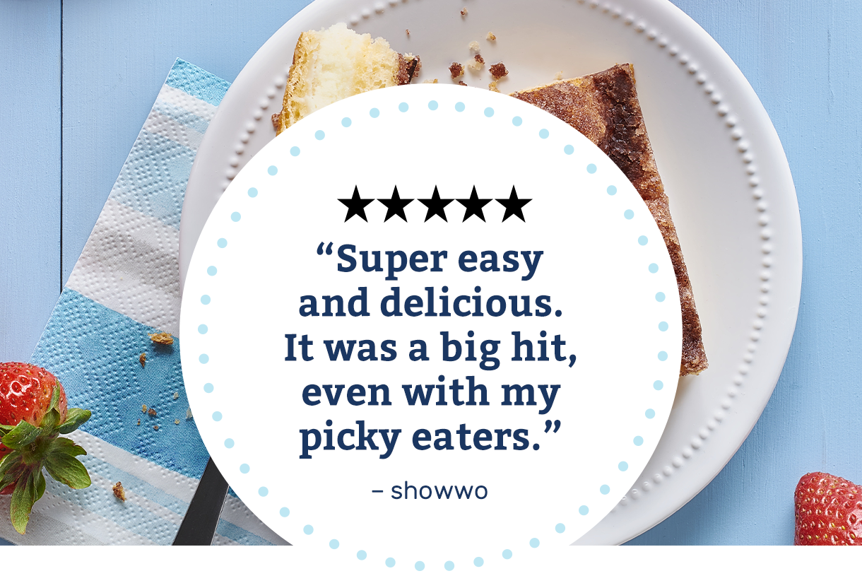 Super easy and delicious. It was a big hit even with my picky eaters. –showwo