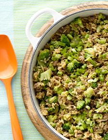One-Pot Ten-Minute Beef and Broccoli