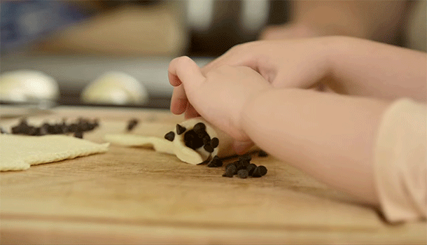 Chocolate-Filled Crescents
