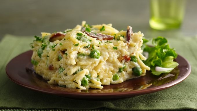Bacon-Alfredo Casserole