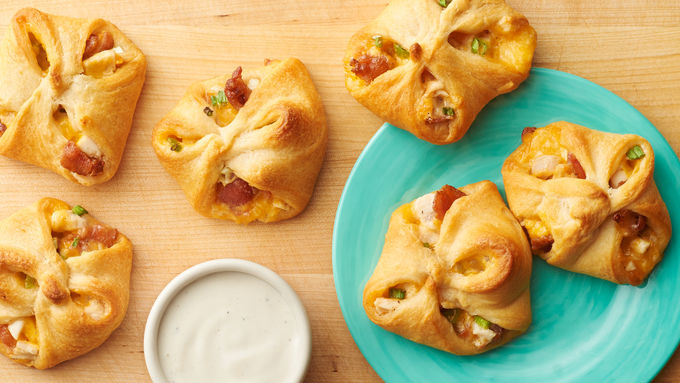 Sweet Hawaiian Chicken Bacon Ranch Crescent Bites