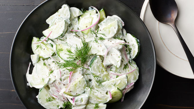 Creamy Cucumber Salad
