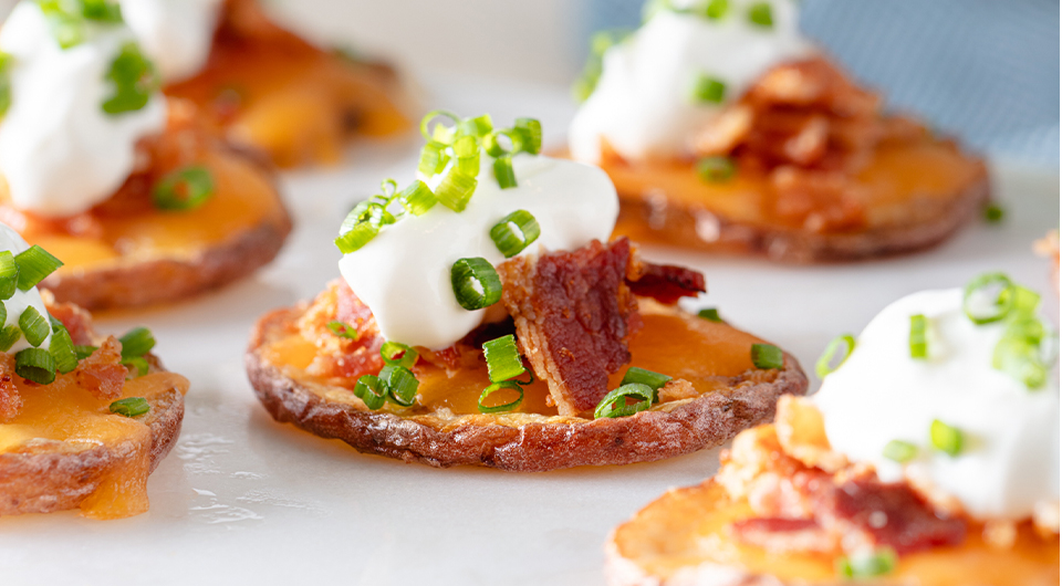 Loaded Baked Potato Rounds