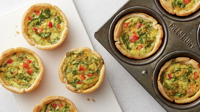 Veggie Lover's Mini Quiche