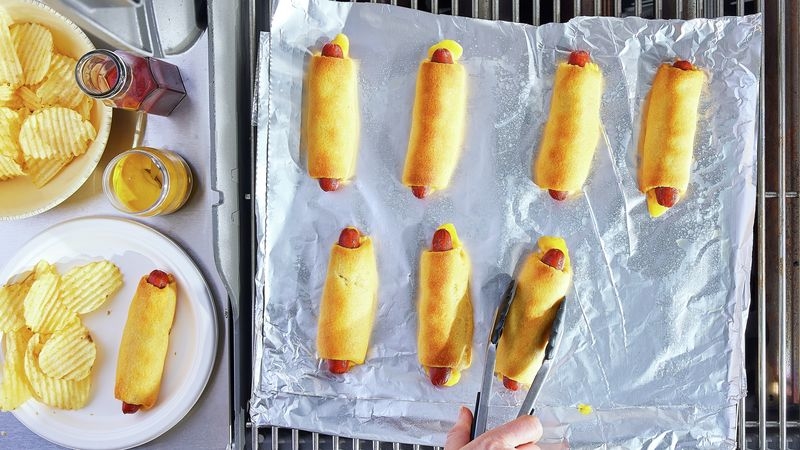 NEW Grilled Cheesy Corn Dogs