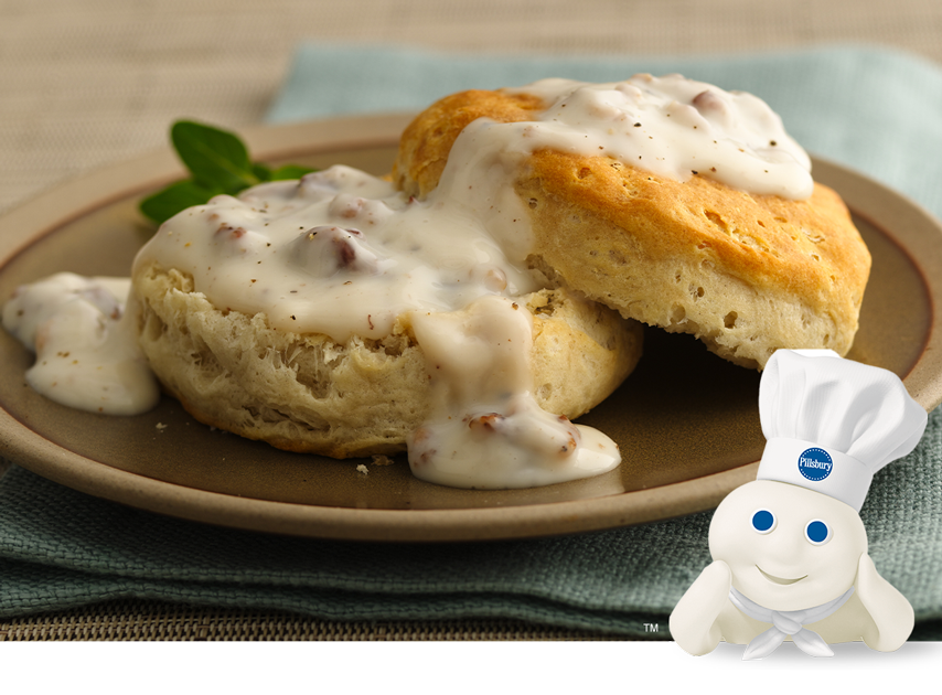 Unbeatable Sausage Gravy and Biscuits
